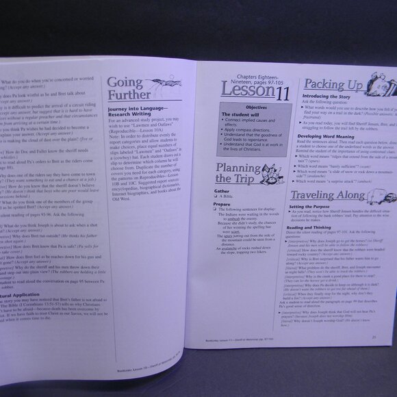 Book Links Journey into Literature Sheriff a Waterstop by Andy Thomson Lessons - Picture 3 of 6